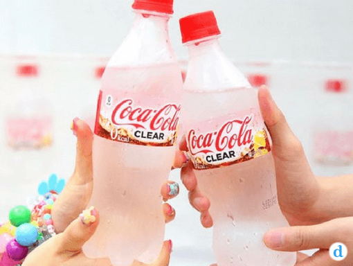 Nueva Coca Cola transparente (marketing global)
