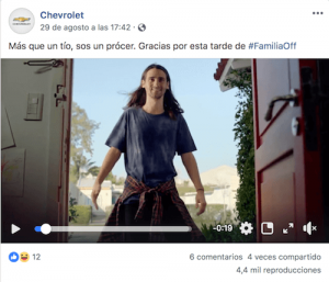 Nueva Publicidad de Chevrolet