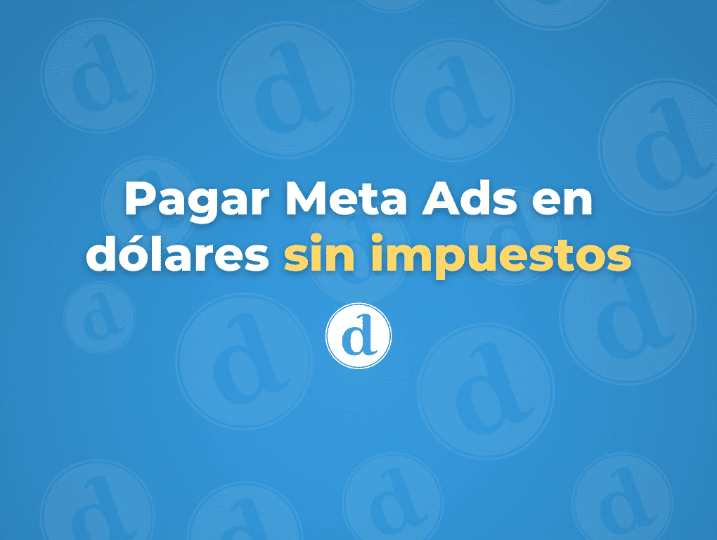 Pagar Meta Ads sin impuestos