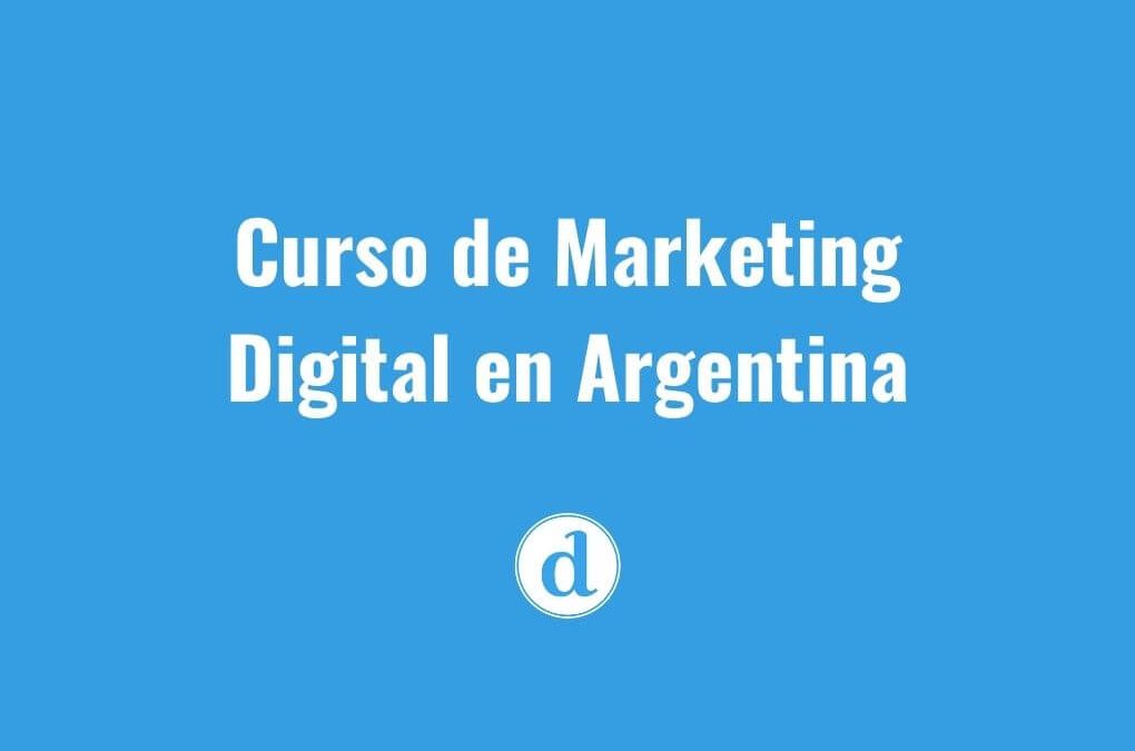 Curso de Marketing Digital en Argentina